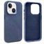 VIETAO Retro Denim Texture PU Leather MagSafe Phone Case VIETAO