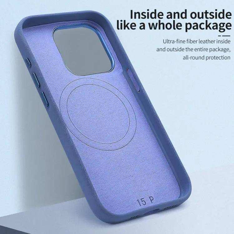 VIETAO Retro Denim Texture PU Leather MagSafe Phone Case VIETAO