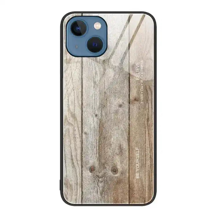 Wood Grain Glass Phone Case MyMobile