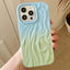 Wrinkle Gradient Oily Feel TPU Phone Case MyMobile