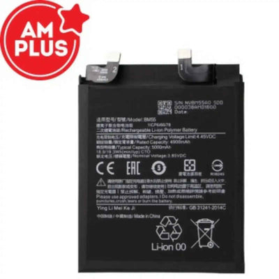 Xiaomi 11 Lite 5G NE / Mi 11 Ultra Replacement Battery 4900mAh AMPLUS