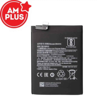 Xiaomi Mi 10T Lite 5G / Redmi Note 9 Pro Replacement Battery 4720mAh AMPLUS
