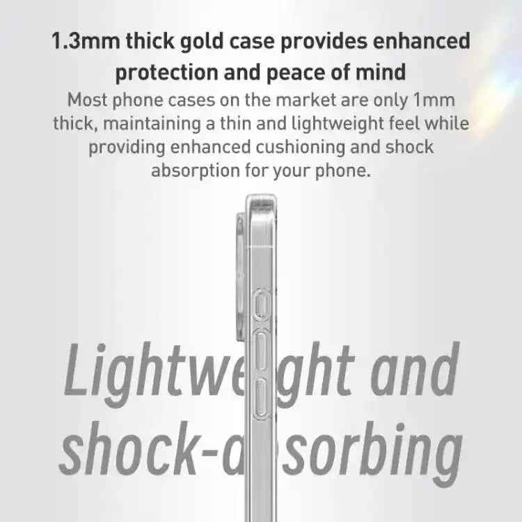 ZGA Clear TPU Shockproof Phone Case