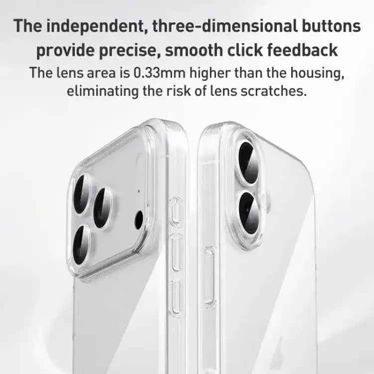 ZGA Clear TPU Shockproof Phone Case