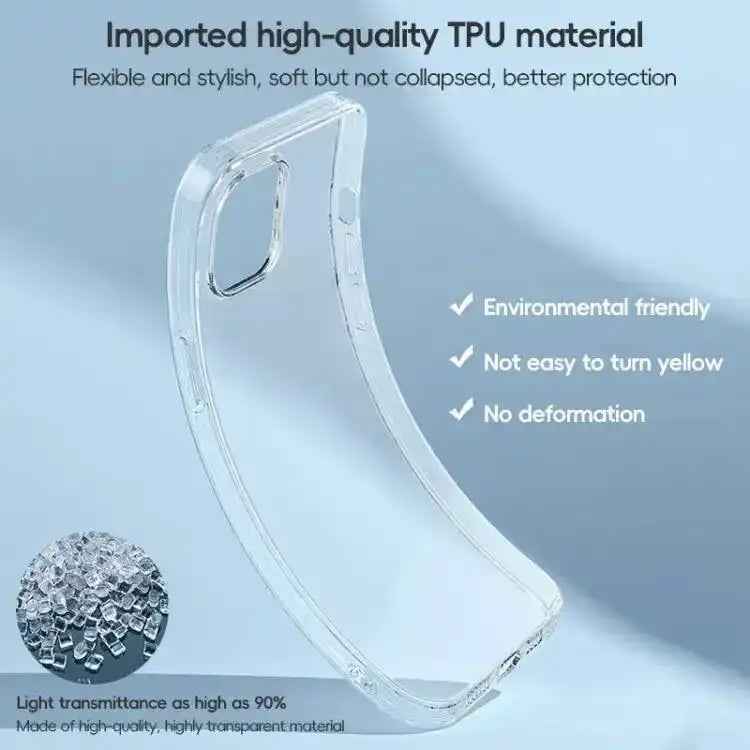 ZGA Clear TPU Shockproof Phone Case
