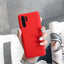 Liquid Silicone Mobile Phone Case Protective Cover Drop For Huawei P30