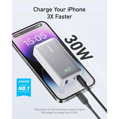 Anker 533 Power Bank (PowerCore 30W, PD 10,000mAh)