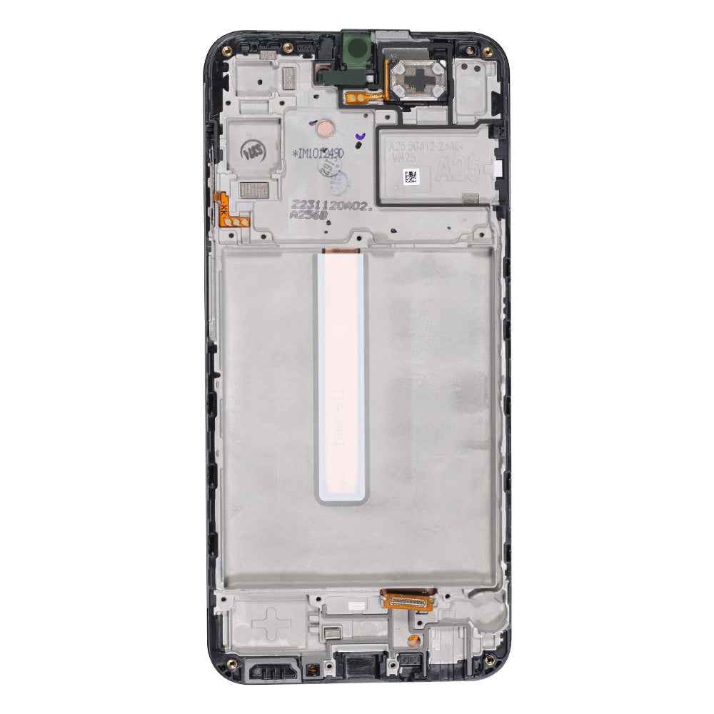 Samsung Galaxy A25 A256B (2023) OLED Replacement with Frame GH82-33214A/ GH82-33215A(Service Pack)-Black