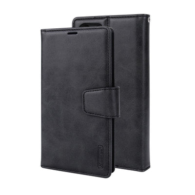 Hanman 2 in 1 Detachable Magnetic Flip Leather Wallet Cover Case for Samsung Galaxy S23 Ultra