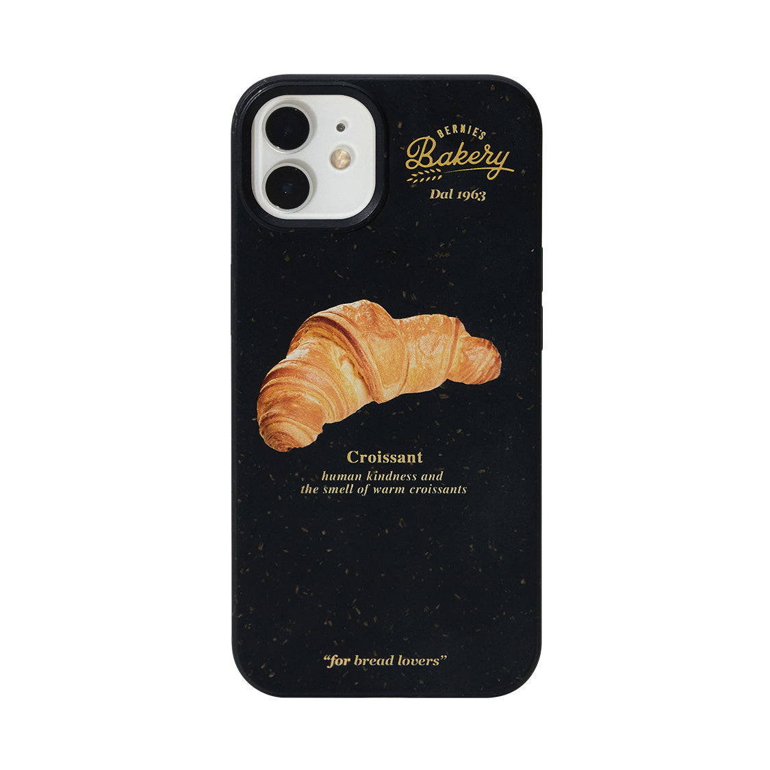 Biodegradable Croissant Mobile Phone Case For iPhone 15