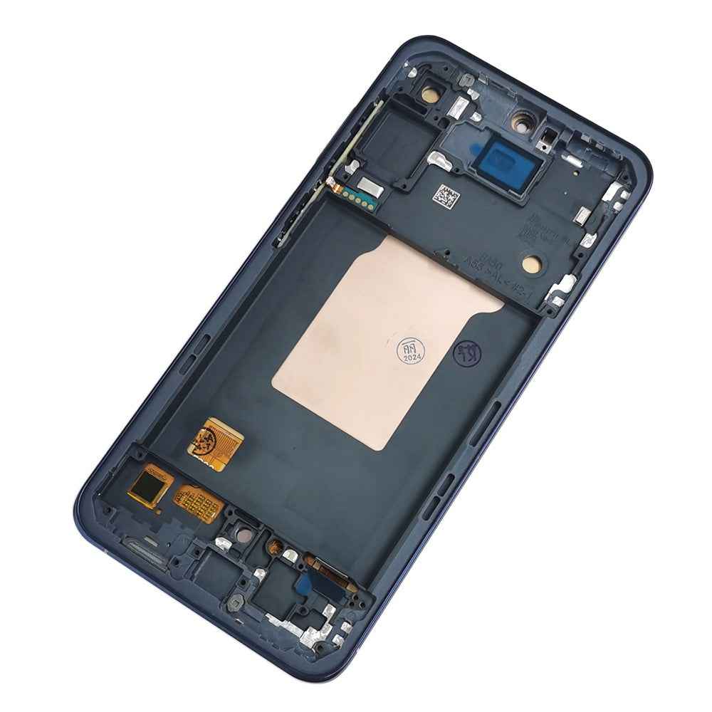 Samsung Galaxy A55 5G A556B AMPLUS OLED Screen Replacement with Frame -Black