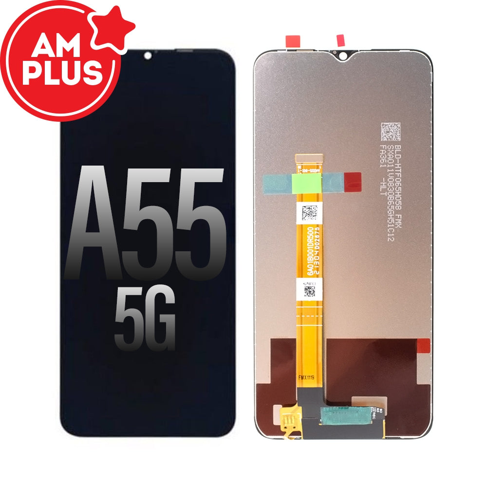 AMPLUS LCD Screen Digitizer Replacement for OPPO A55 5G / A55s
