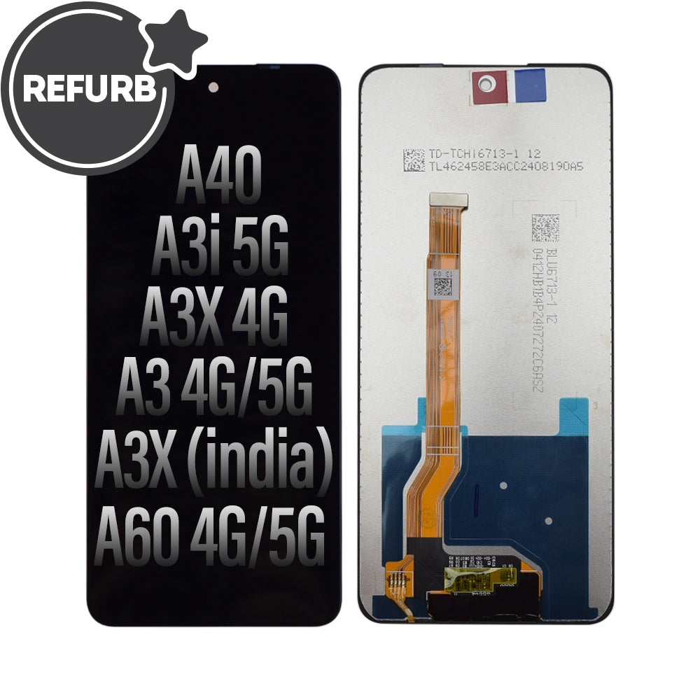 REFURB LCD Screen Digitizer Replacement for OPPO A60 4G / A60 5G / A3X 4G / A3X 5G / A3X (India ) / A3 4G / A3 5G / A40 / A3i 5G