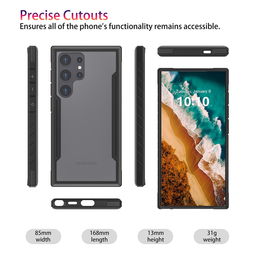 REDEFINE Shield Shockproof Heavy Duty Armor Case Cover for Samsung Galaxy S24 Ultra