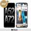BQ7 LCD Assembly Replacement with Frame for OPPO A52 4G / A72 4G (AS the same as service pack, but not from official OPPO)