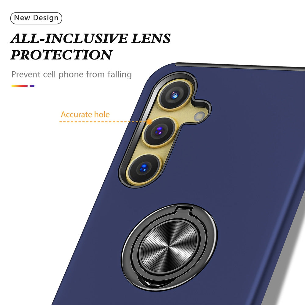 Magnetic Ring Holder Shockproof Case Cover for Samsung Galaxy S24 Plus
