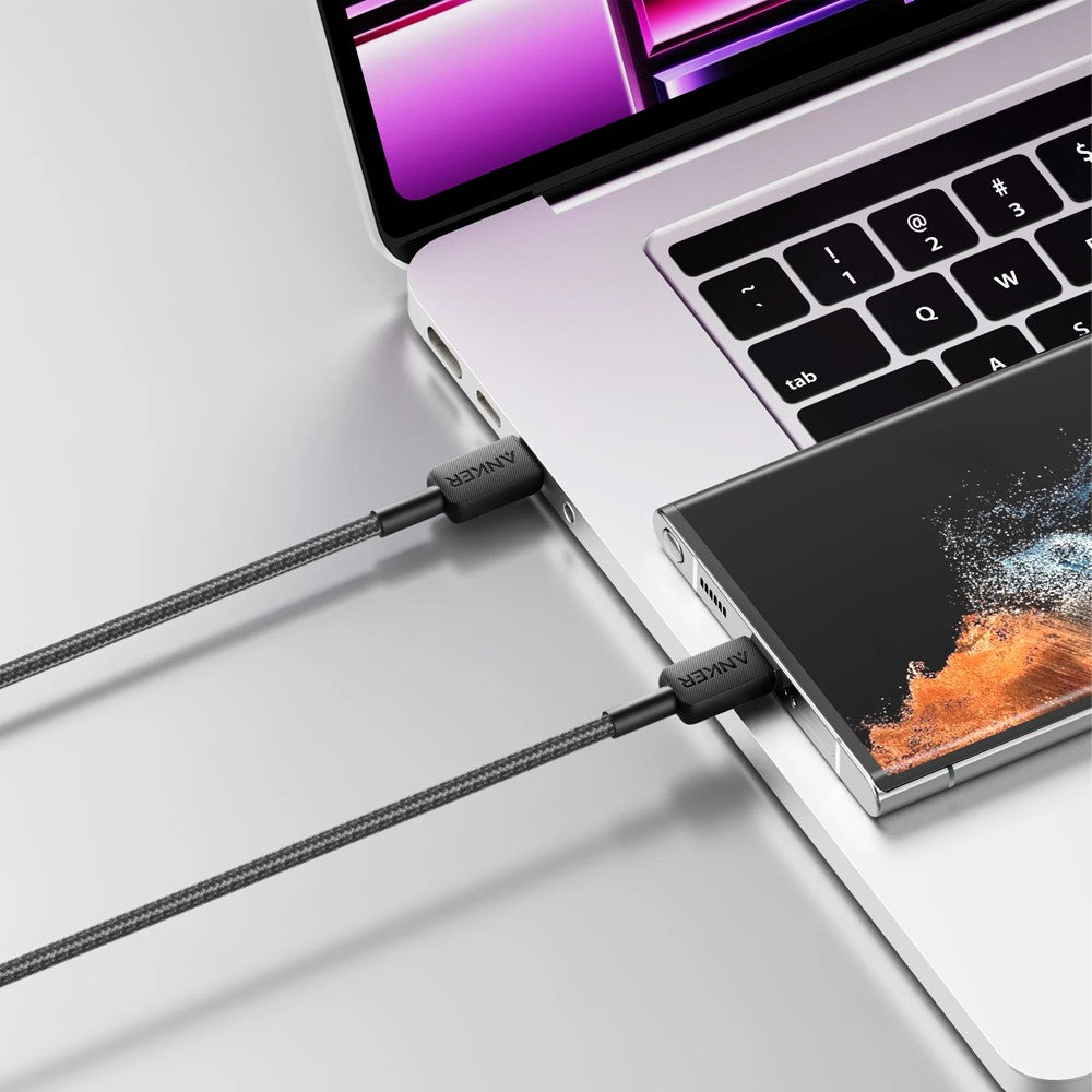Anker 322 USB-C to USB-C Cable (6ft Braided)
