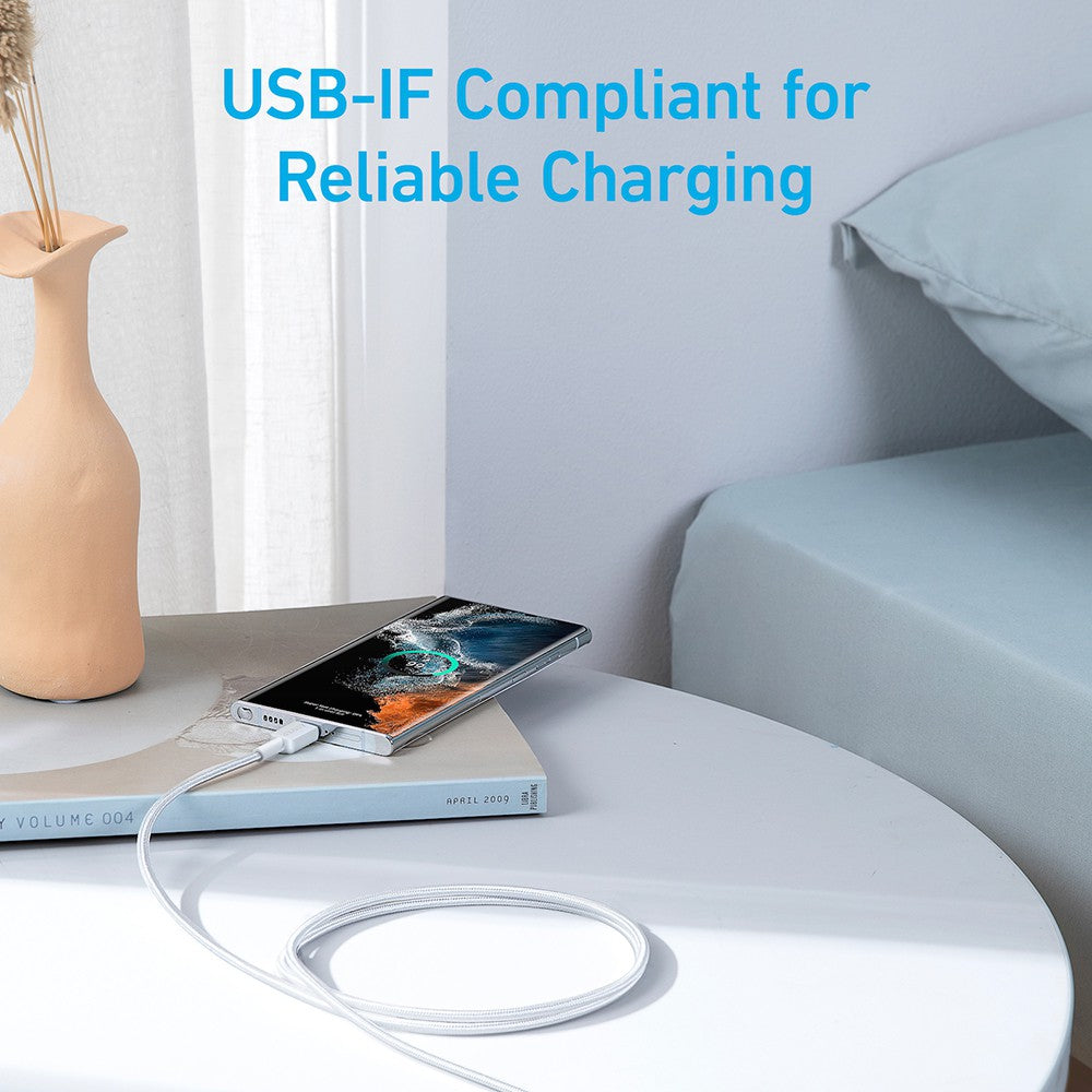 Anker 322 USB-C to USB-C Cable for iPhone 15 16 Series