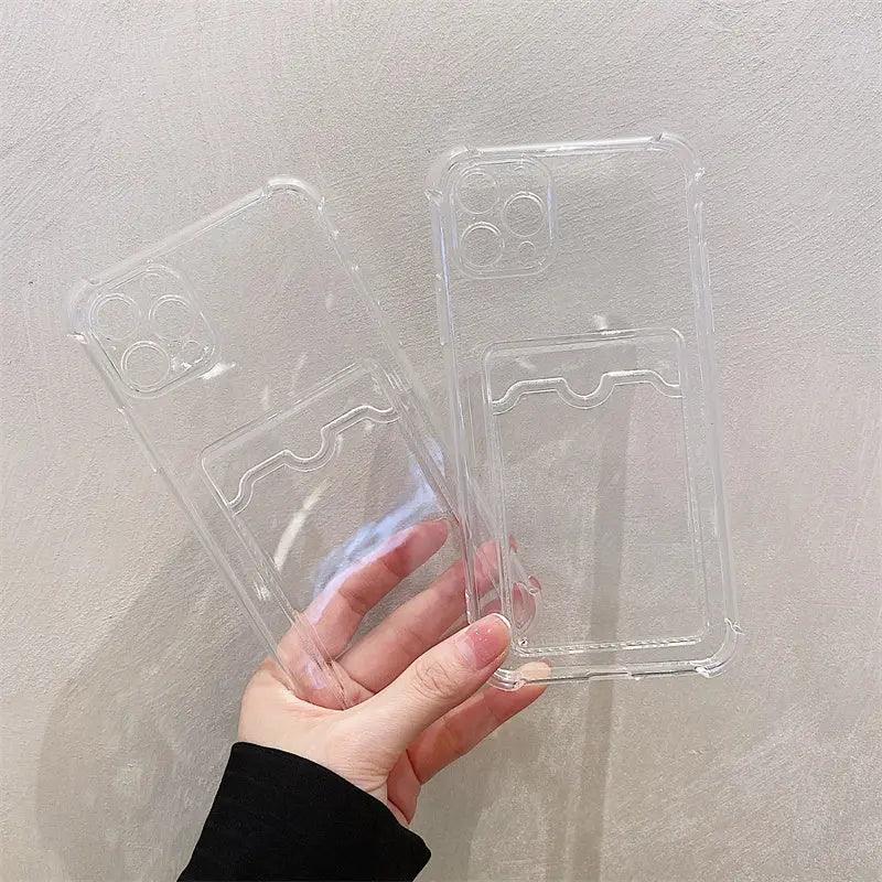 Compatible with Apple , Simple And Transparent Apple Anti-fall Protective Sleeve Online Only