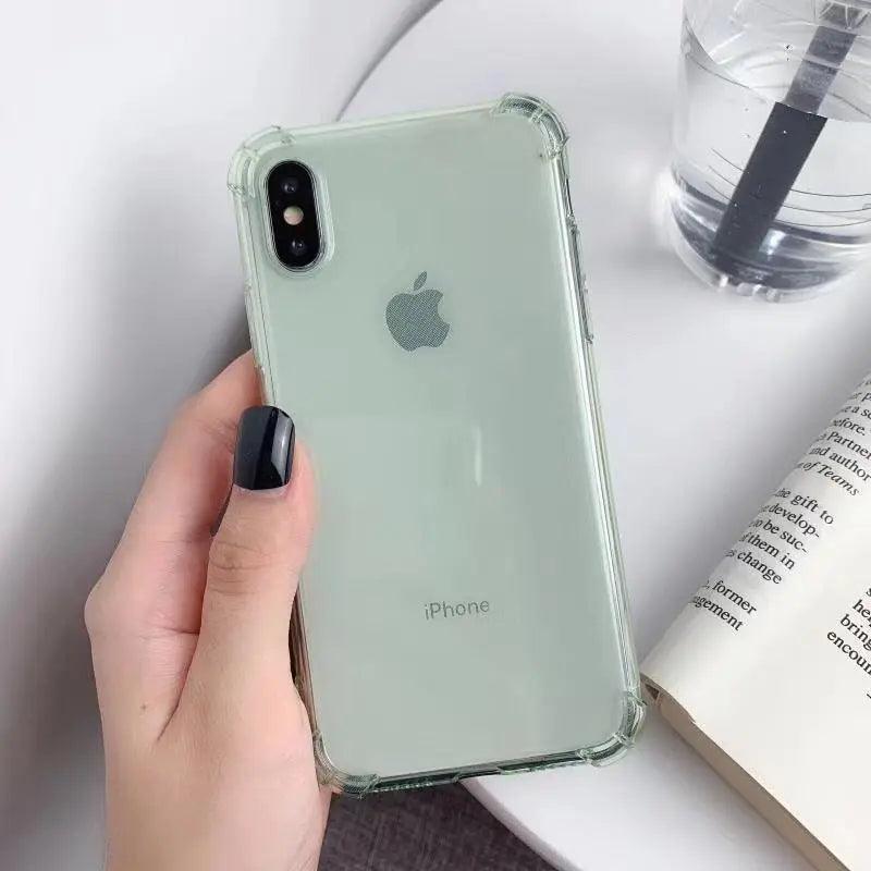 Simple Color Transparent Mobile Phone Case - MyMobile