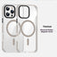 Transparent Magnetic Phone Case Suitable For Anti-fall Shell Protective Case For iPhone 15