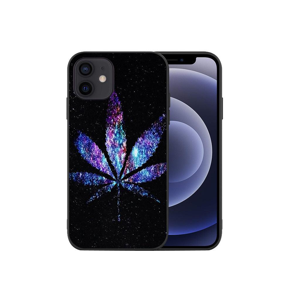 Abstract Art Leaf Phone Case New Tropical For iPhone 11, 12, 13, 14 - MyMobile