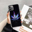 Abstract Art Leaf Phone Case New Tropical For iPhone 11, 12, 13, 14 - MyMobile