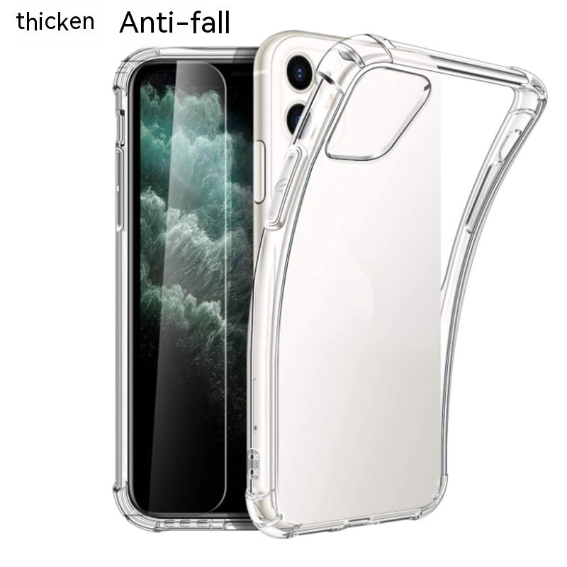 Phone Case Four-corner Airbag Drop-resistant Transparent Phone Case For iPhone 14