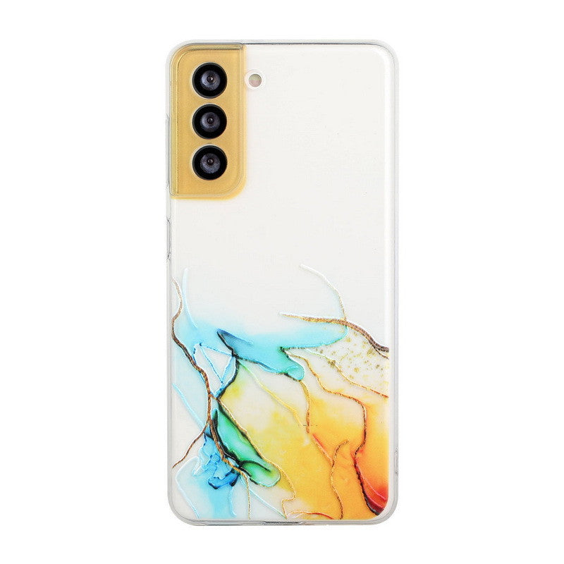 Mobile Phone Shell Series Transparent Marble Printing - MyMobile