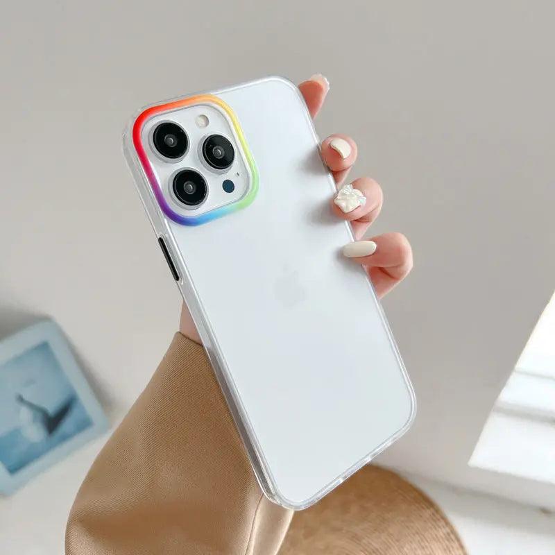 Transparent Drop-resistant Magnetic Protective Cover Phone Case - MyMobile