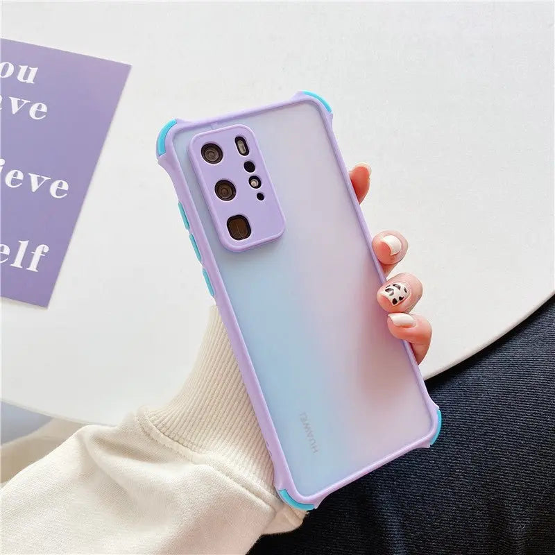 All - inclusive Anti - fall Nova7 Skin - feel Frosted Anti - fall Cover For Honor 9A - MyMobile