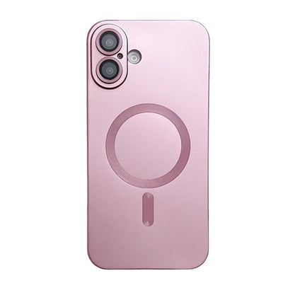 All - inclusive Drop - resistant Metallic Paint Magnetic Phone Case For iPhone 16 - MyMobile