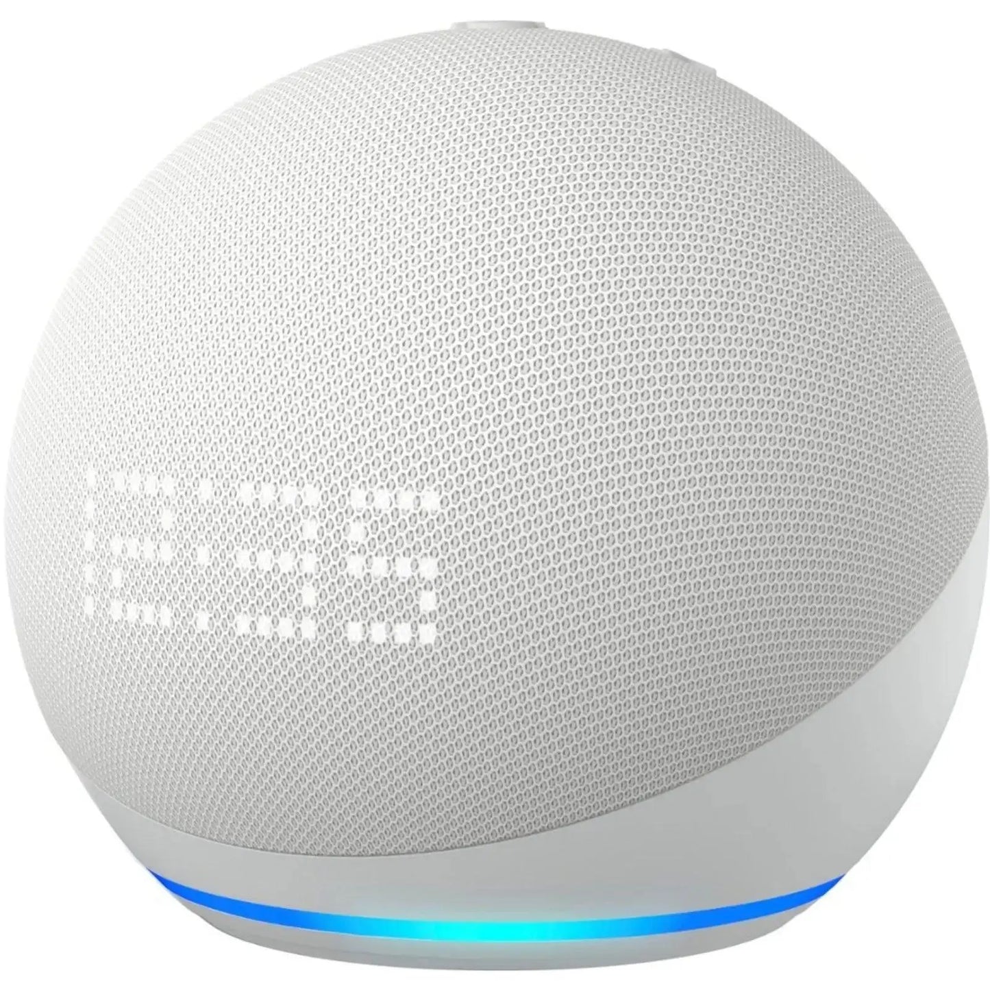 Amazon Echo Dot 5th With Clock Glacier White - MyMobile