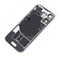BQ7 Rear Cover Glass with Camera Lens Glass and Wireless NFC Charging with Flash Flex Cable for iPhone 16-White