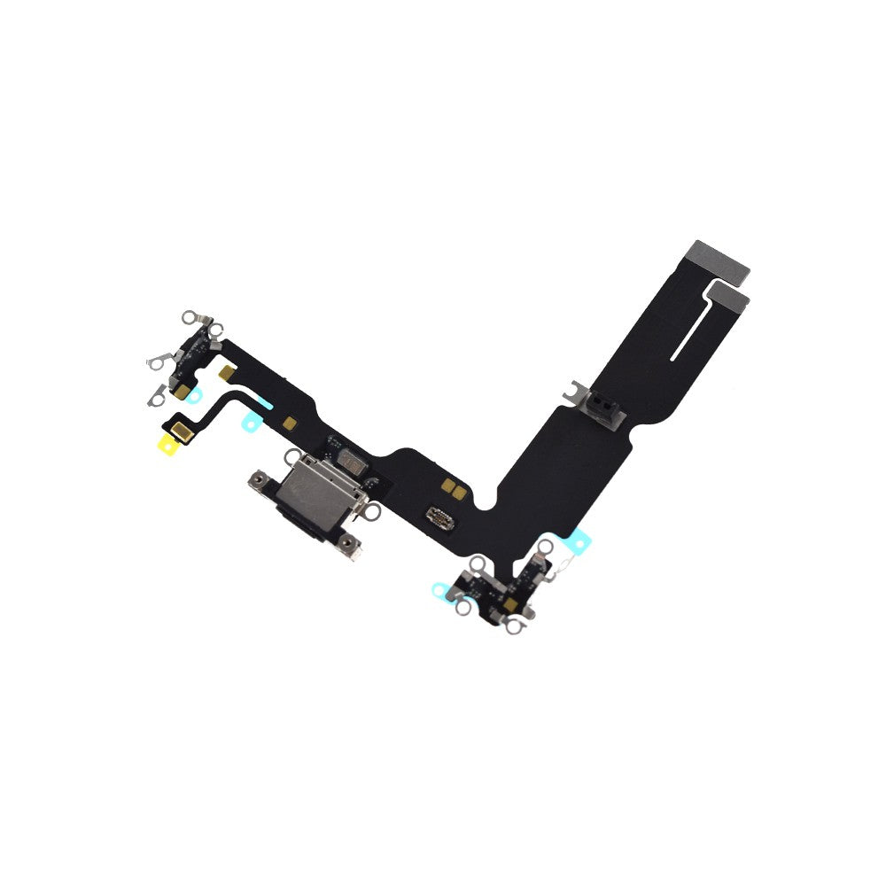 AMPLUS Charging Port for iPhone 15 Plus -Black
