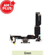 AMPLUS Charging Port for iPhone 15 Plus -Green