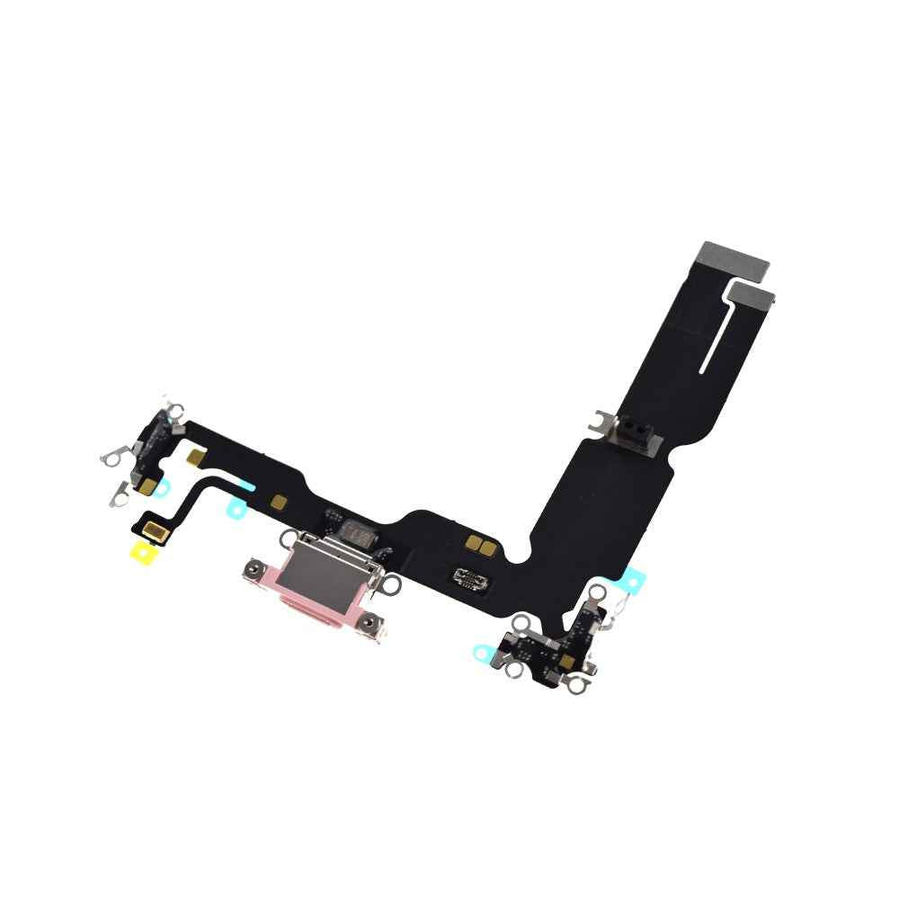 AMPLUS Charging Port for iPhone 15 Plus -Pink - MyMobile