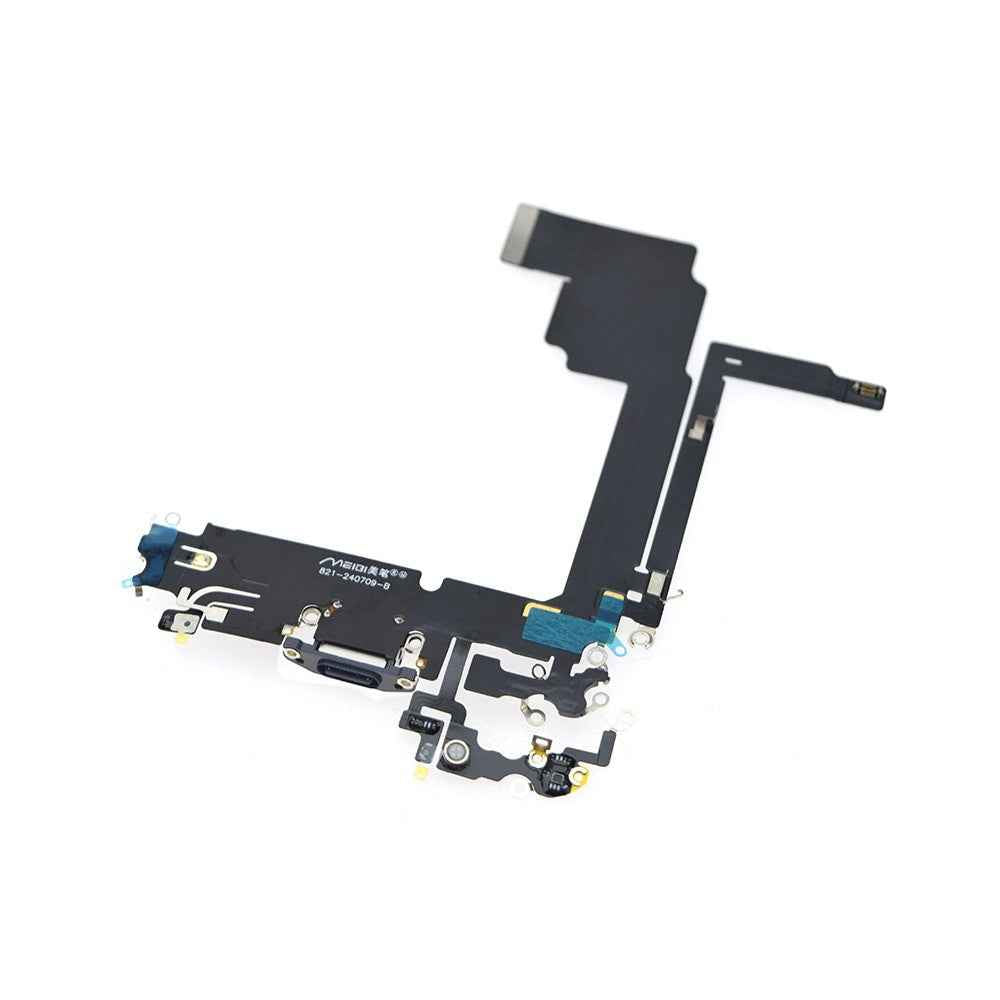 AMPLUS Charging Port for iPhone 15 Pro Max -Blue Titanium