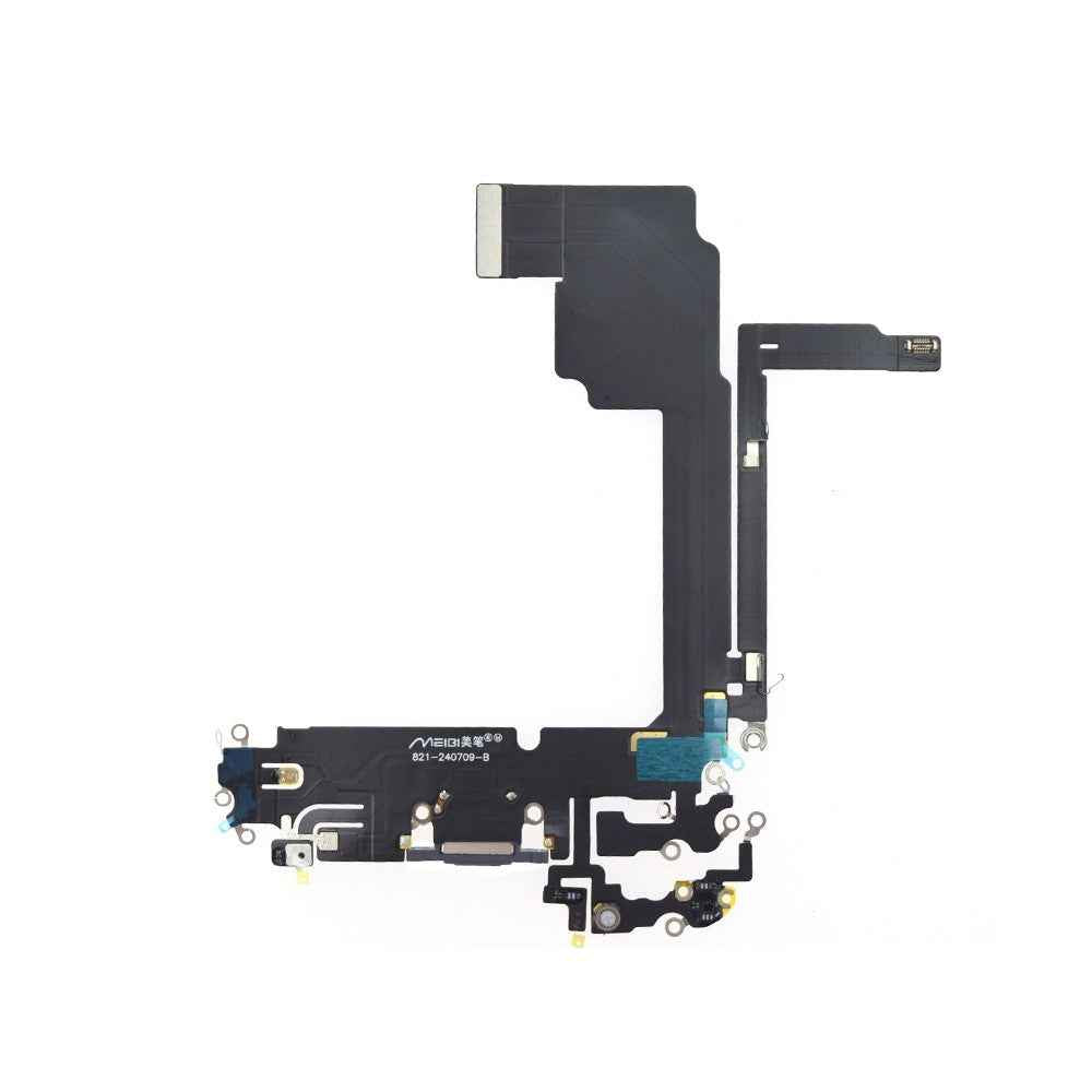 AMPLUS Charging Port for iPhone 15 Pro Max -Blue Titanium