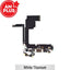 AMPLUS Charging Port for iPhone 15 Pro -White Titanium