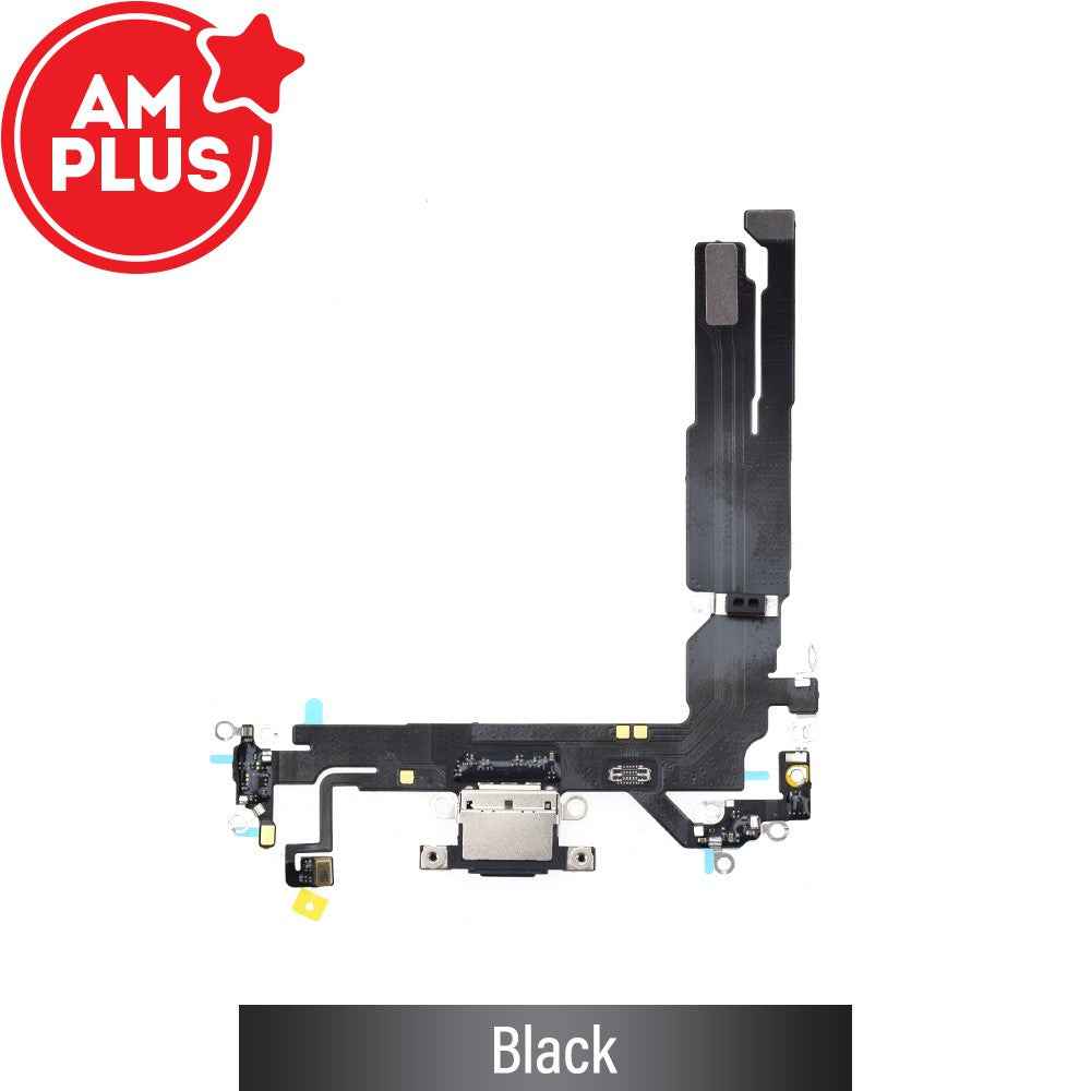 AMPLUS Charging Port for iPhone 16 -Black
