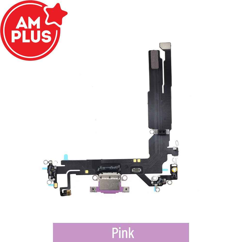 AMPLUS Charging Port for iPhone 16 -Pink - MyMobile