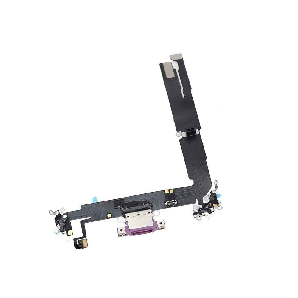 AMPLUS Charging Port for iPhone 16 Plus -Pink