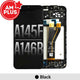 AMPLUS LCD Screen Replacement Digitizer with Frame for Samsung Galaxy A14 4G A145F / A14 5G A146B-Black