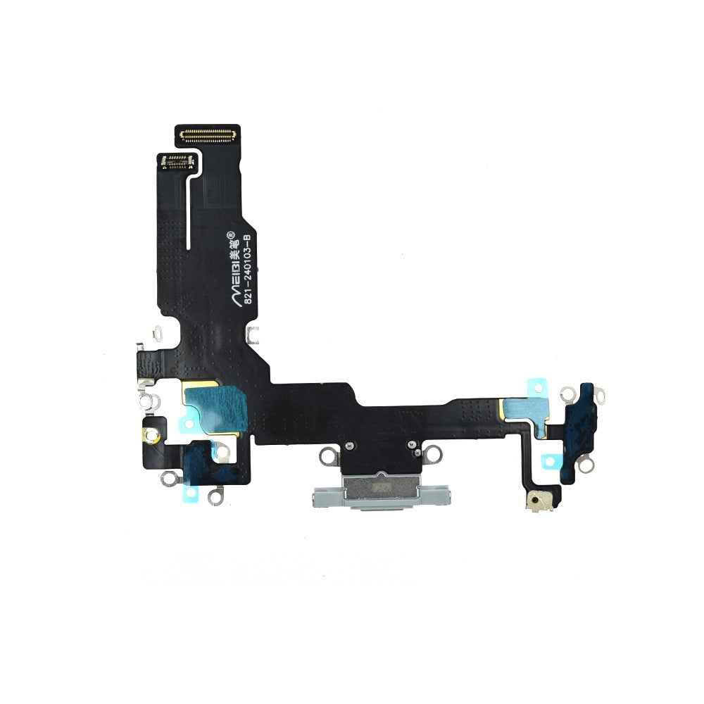 AMPLUS Charging Port for iPhone 15-Blue