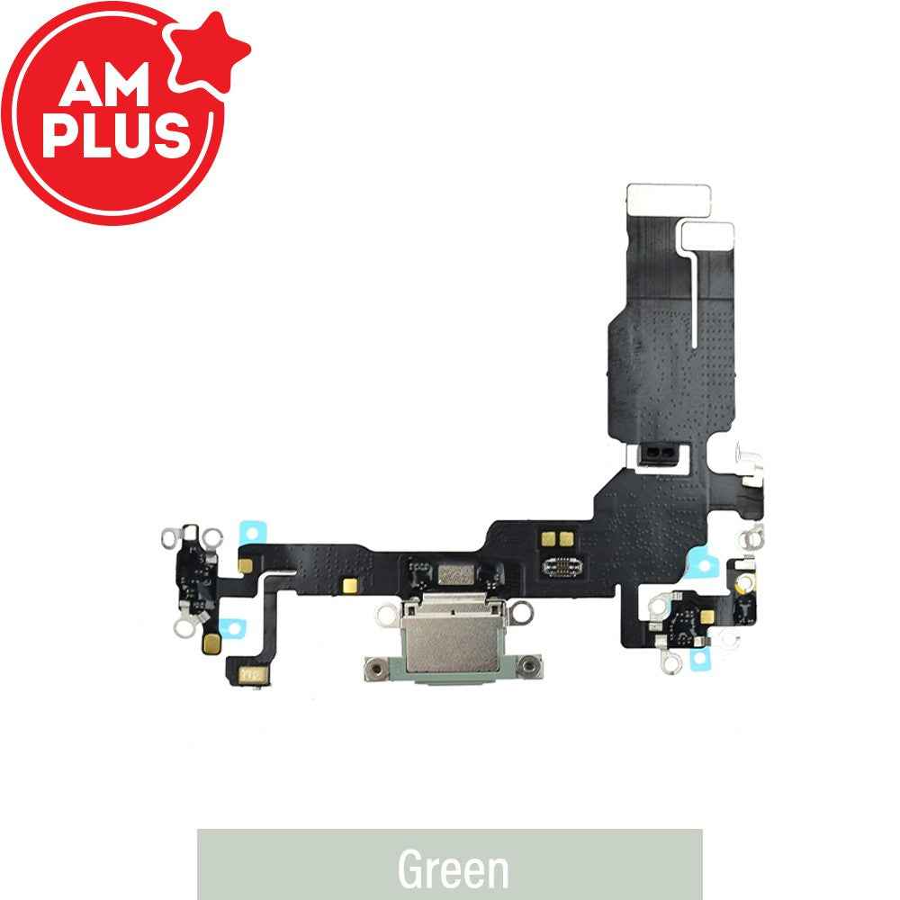 AMPLUS Charging Port for iPhone 15-Green
