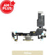 AMPLUS Charging Port for iPhone 15-Yellow - MyMobile