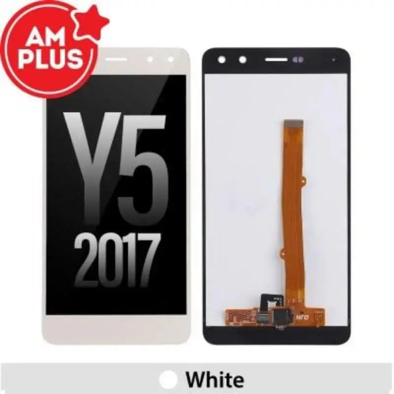 AMPLUS LCD Assembly for Huawei Y5 2017 Screen Replacement - White - MyMobile