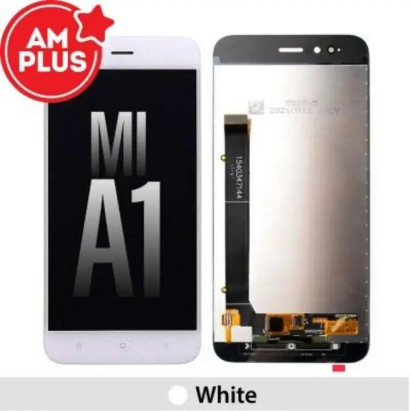 AMPLUS LCD Assembly Replacement for Xiaomi Mi A1 (Mi 5X) - White - MyMobile