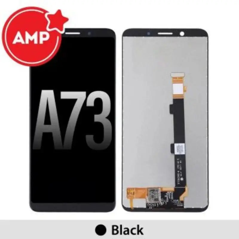 AMPLUS LCD Screen Digitizer Replacement for OPPO A73 - Black - MyMobile